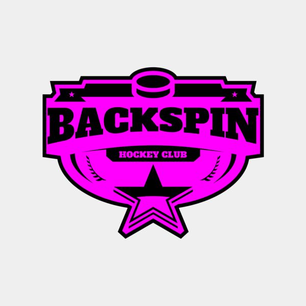 Backspin Hockey Club logo template Thumbnail