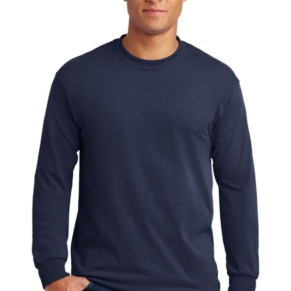 Heavy Cotton  100% Cotton Long Sleeve T Shirt Thumbnail