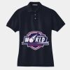 Ladies Heavyweight Cotton Pique Polo Thumbnail