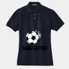 Ladies Heavyweight Cotton Pique Polo Thumbnail