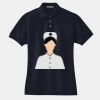Ladies Heavyweight Cotton Pique Polo Thumbnail