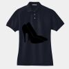 Ladies Heavyweight Cotton Pique Polo Thumbnail