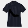 Ladies Heavyweight Cotton Pique Polo Thumbnail