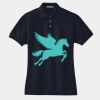 Ladies Heavyweight Cotton Pique Polo Thumbnail