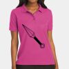 Ladies Silk Touch Polo Thumbnail