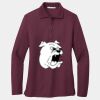 Ladies Silk Touch Long Sleeve Polo Thumbnail