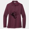 Ladies Silk Touch Long Sleeve Polo Thumbnail