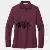 Ladies Silk Touch Long Sleeve Polo Thumbnail
