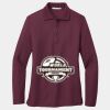 Ladies Silk Touch Long Sleeve Polo Thumbnail