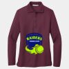 Ladies Silk Touch Long Sleeve Polo Thumbnail