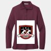 Ladies Silk Touch Long Sleeve Polo Thumbnail