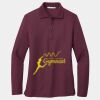 Ladies Silk Touch Long Sleeve Polo Thumbnail