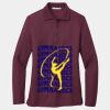 Ladies Silk Touch Long Sleeve Polo Thumbnail
