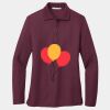 Ladies Silk Touch Long Sleeve Polo Thumbnail