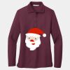 Ladies Silk Touch Long Sleeve Polo Thumbnail