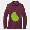 Ladies Silk Touch Long Sleeve Polo Thumbnail