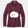Ladies Silk Touch Long Sleeve Polo Thumbnail