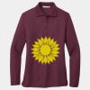 Ladies Silk Touch Long Sleeve Polo Thumbnail
