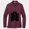 Ladies Silk Touch Long Sleeve Polo Thumbnail