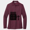 Ladies Silk Touch Long Sleeve Polo Thumbnail