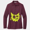 Ladies Silk Touch Long Sleeve Polo Thumbnail