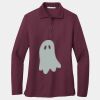 Ladies Silk Touch Long Sleeve Polo Thumbnail