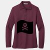 Ladies Silk Touch Long Sleeve Polo Thumbnail