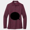 Ladies Silk Touch Long Sleeve Polo Thumbnail
