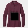 Ladies Silk Touch Long Sleeve Polo Thumbnail