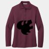 Ladies Silk Touch Long Sleeve Polo Thumbnail