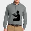 Silk Touch Long Sleeve Polo Thumbnail
