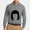 Silk Touch Long Sleeve Polo Thumbnail