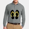 Silk Touch Long Sleeve Polo Thumbnail