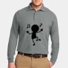 Silk Touch Long Sleeve Polo Thumbnail