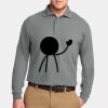 Silk Touch Long Sleeve Polo Thumbnail